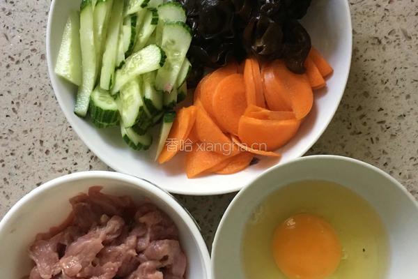 木须肉的做法图解1