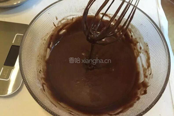 可可戚风蛋糕（八寸）的做法图解5