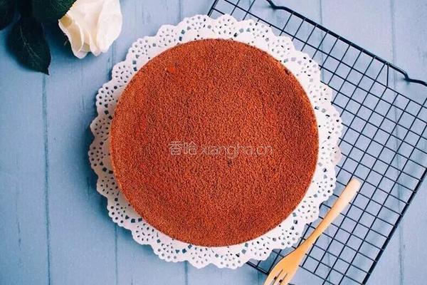 可可戚风蛋糕（八寸）的做法图解13