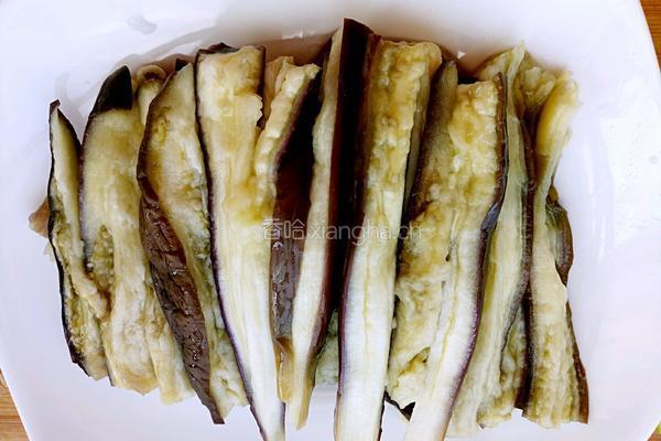 凉拌蒸茄子的做法图解4