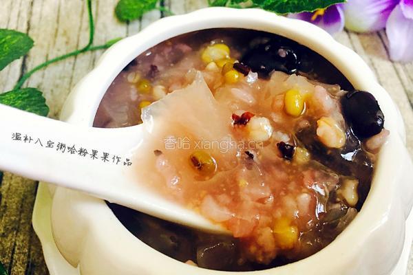 温补八宝粥的做法图解5