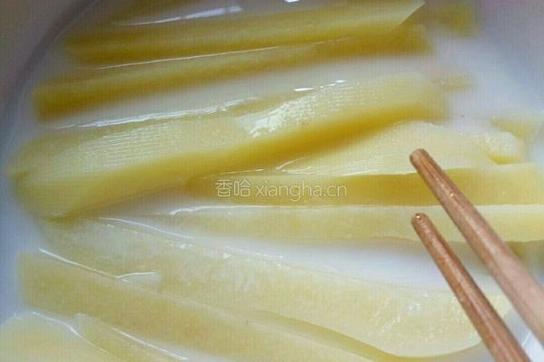 黄金薯条的做法图解4