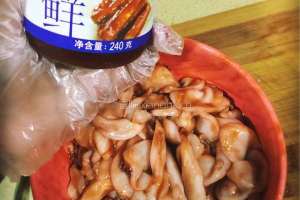 咖喱鱿鱼的做法图解4