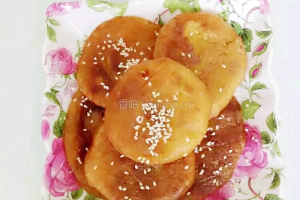 南瓜糯米饼