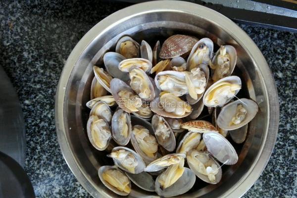 文蛤蒸蛋的做法图解4
