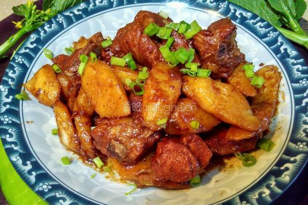 红烧山药排骨的做法图解10