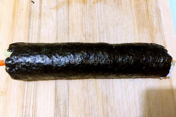 紫菜包饭的做法图解10