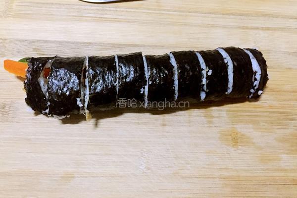 紫菜包饭的做法图解12