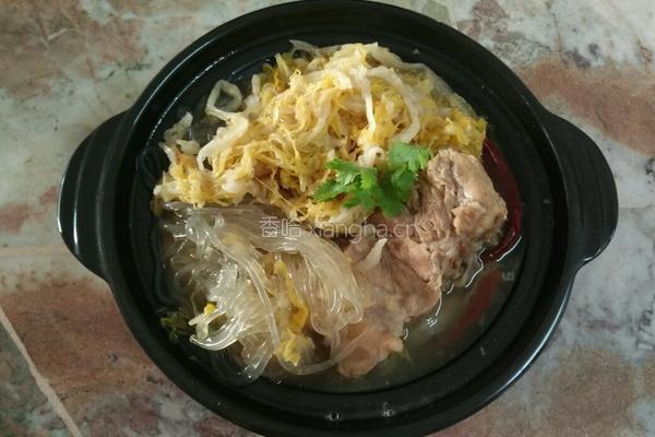 炖酸菜的做法图解9