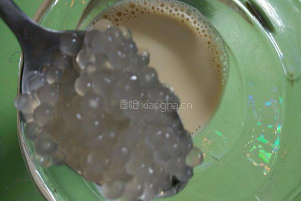 自制珍珠奶茶的做法图解6