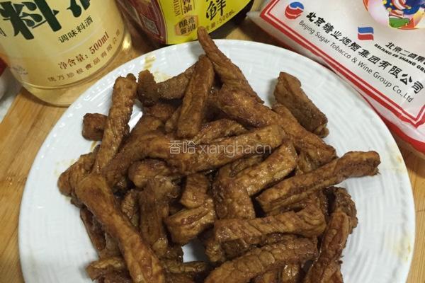 香辣猪肉干的做法图解2