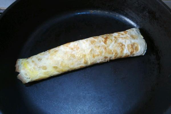 芦笋里脊鸡蛋饼的做法图解9