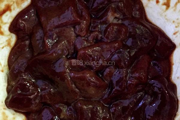 黄瓜炒猪肝的做法图解2