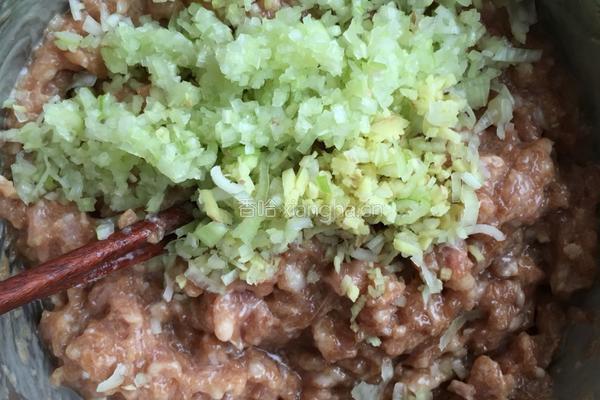 白菜馅水饺的做法图解5