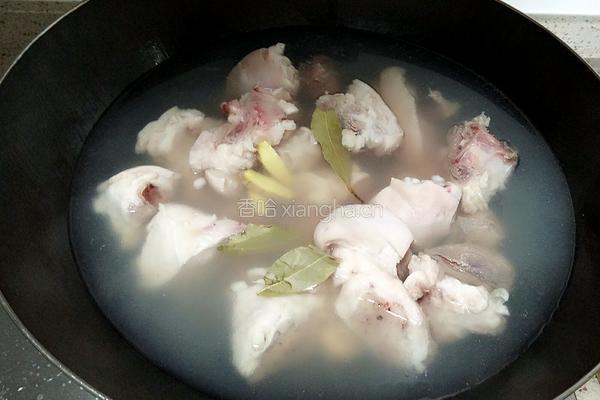 川味蹄花汤的做法图解3