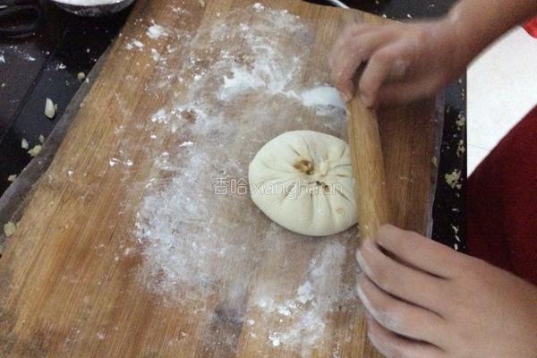 白菜猪肉馅饼的做法图解22