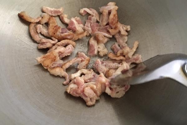 蒜香丝瓜炒肉的做法图解3