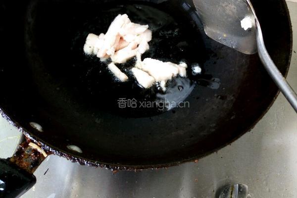 炒冬瓜片的做法图解3