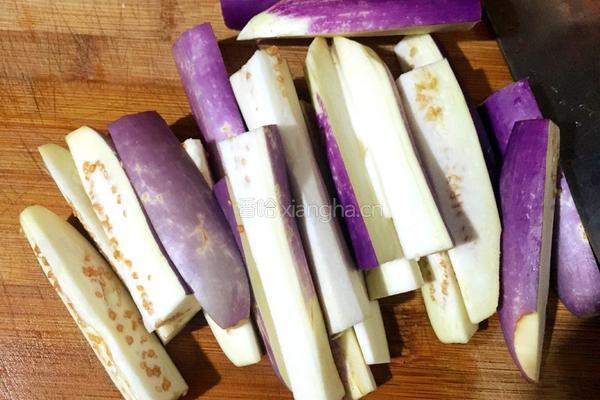 豆角烧茄子的做法图解3