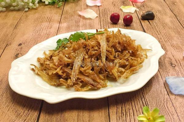 香酥凤尾鱼干的做法图解7