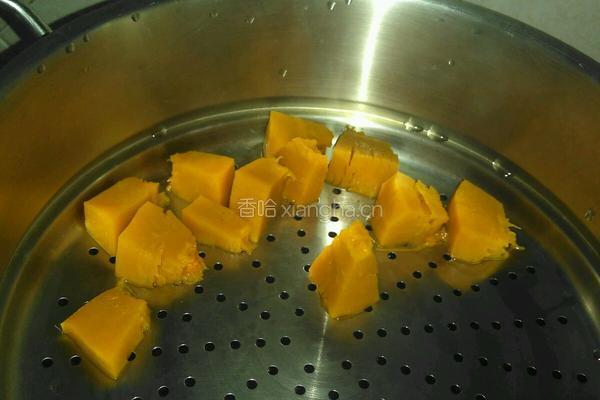 迷你小南瓜饼的做法图解2