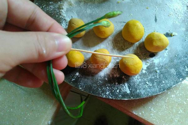 迷你小南瓜饼的做法图解9