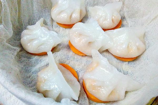 水晶虾饺的做法图解24