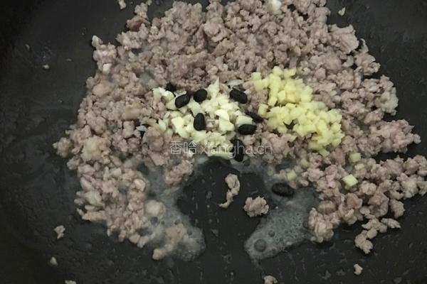 韭薹炒肉末的做法图解5