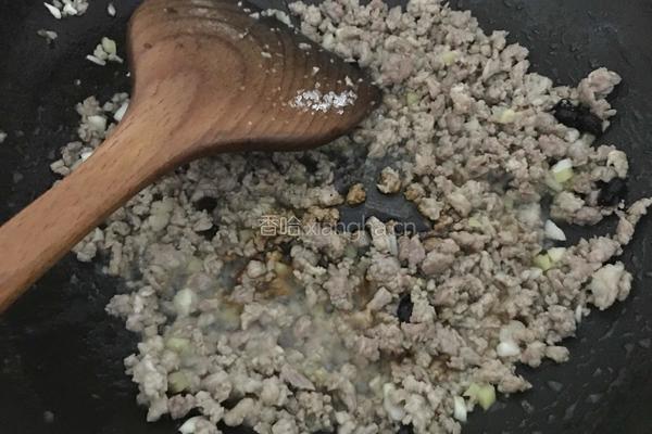 韭薹炒肉末的做法图解6