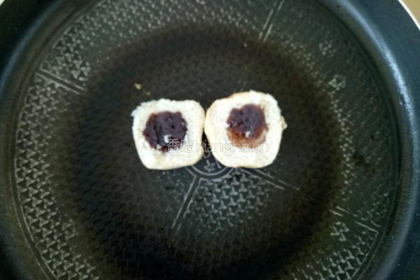 豆沙汉堡的做法图解3