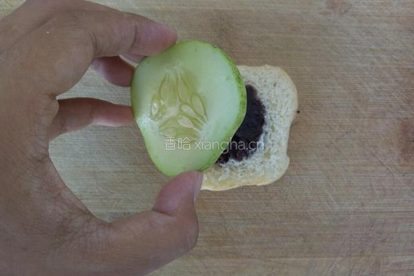 豆沙汉堡的做法图解6
