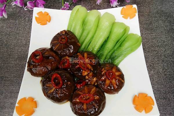 香菇油菜的做法图解11