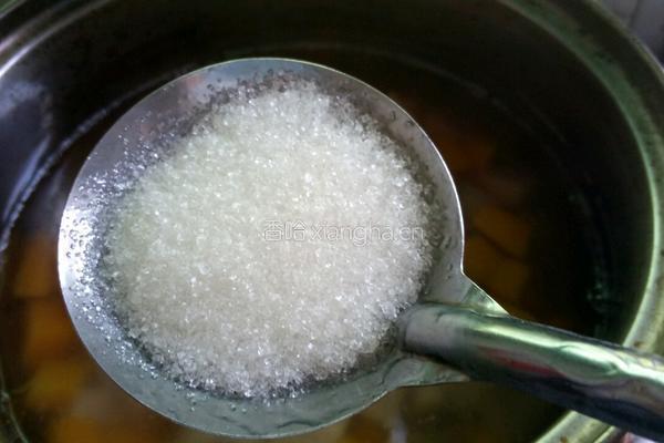 南瓜芋头甜汤的做法图解6