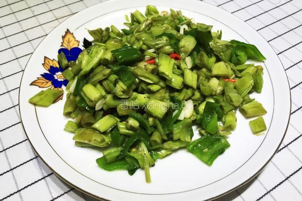 炝空心菜杆的做法图解6
