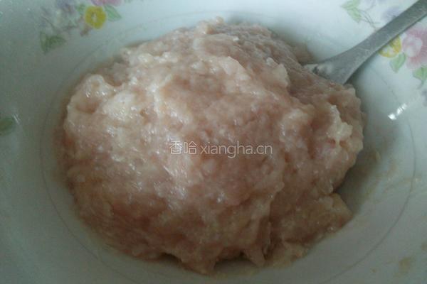 四喜鱼蓉蒸饺的做法图解5