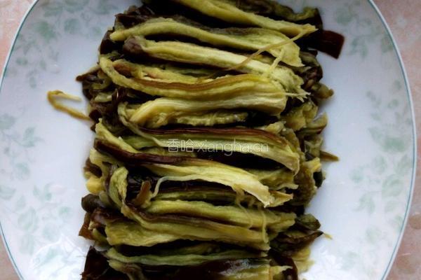 蒜泥茄子的做法图解2