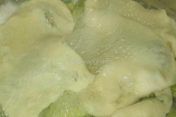筋豆小瓜面块的做法图解7