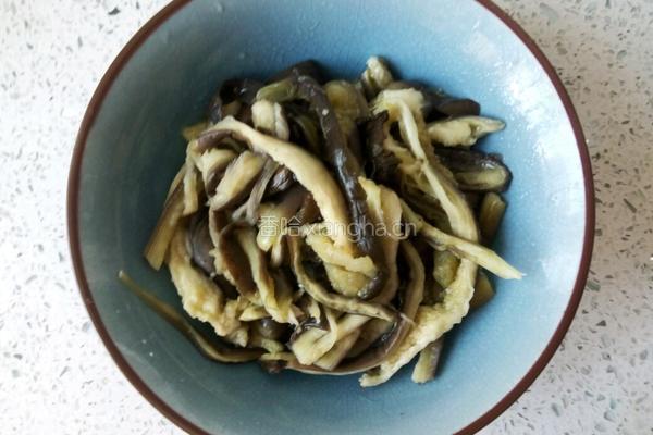 凉拌茄子的做法图解3