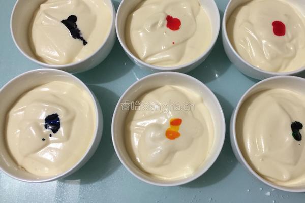 彩虹蛋糕卷的做法图解12