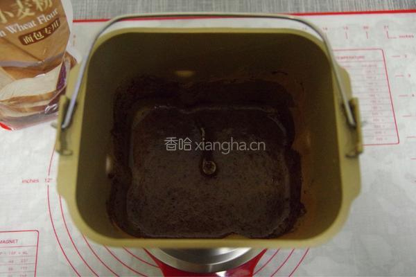 双色吐司面包的做法图解2