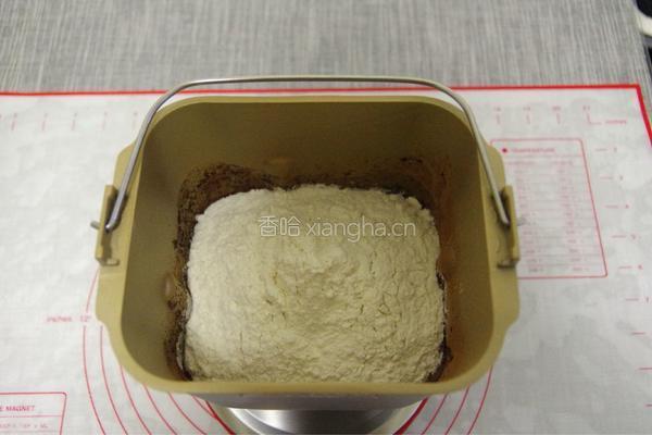 双色吐司面包的做法图解3