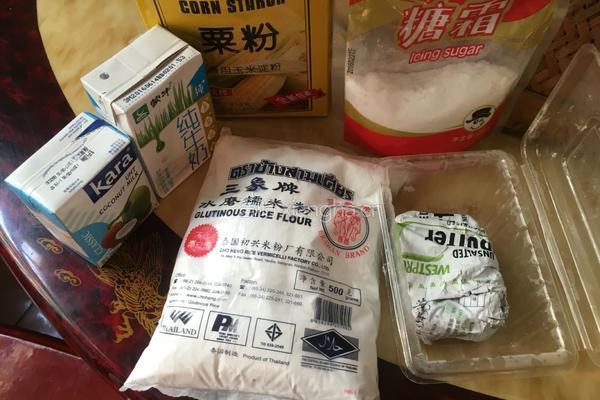 榴莲糯米糍的做法图解1