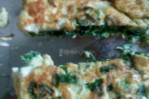 迷你韭菜鸡蛋饼的做法图解3