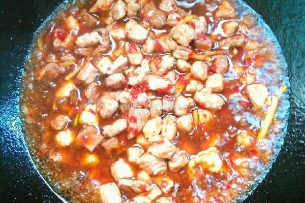 毛豆烧肉的做法图解7