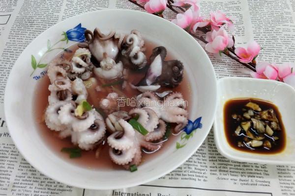 清蒸墨鱼仔的做法图解6