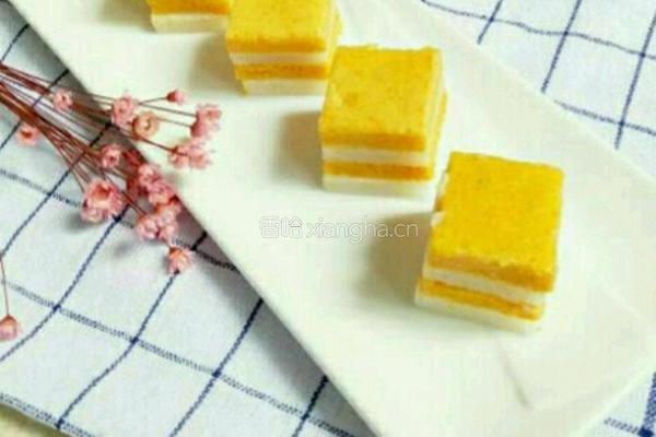 南瓜鸡蛋牛奶千层糕的做法图解5