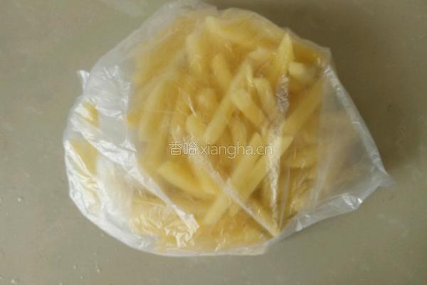 自制炸薯条的做法图解5