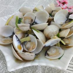 清蒸白蚬子的做法[图]
