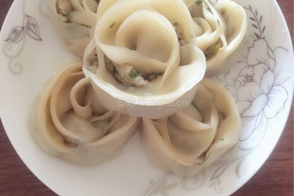 玫瑰饺子的做法图解4