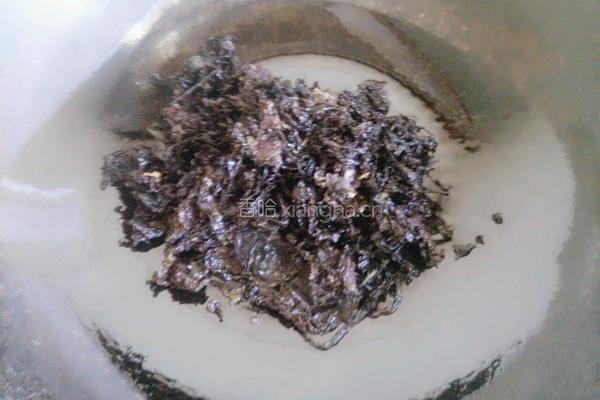 炒紫菜的做法图解5